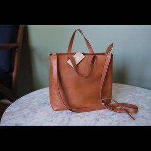 Madewell small transport tote